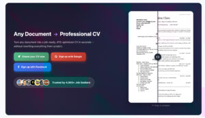 إطلاق MobileCV.ai: منصة ذكية لتحويل أي ملف إلى سيرة ذاتية احترافية خلال ثوانٍ