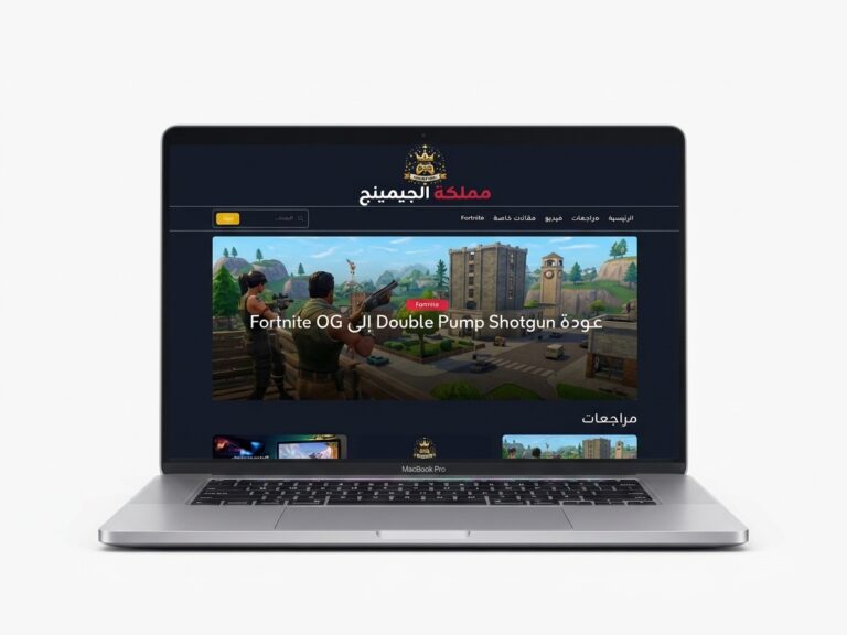 لقطة من مشروع موقع Gaming Kingdom